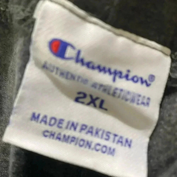 Champion Spell Out Granite Heather Gray Sweatpants Sizes 1X - 3X - Picture 10 of 11